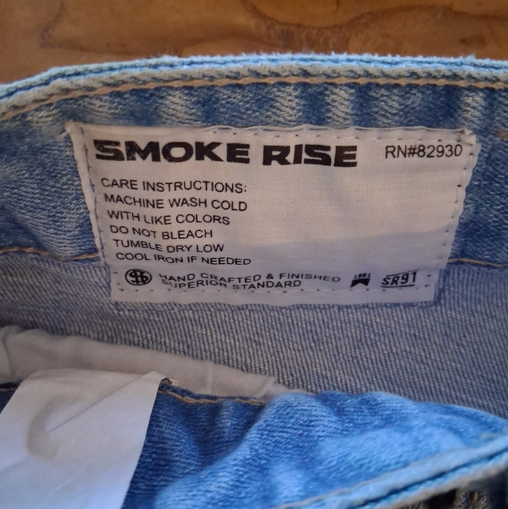 SMOKE RISE NY MENS JEANS - Picture 10 of 14